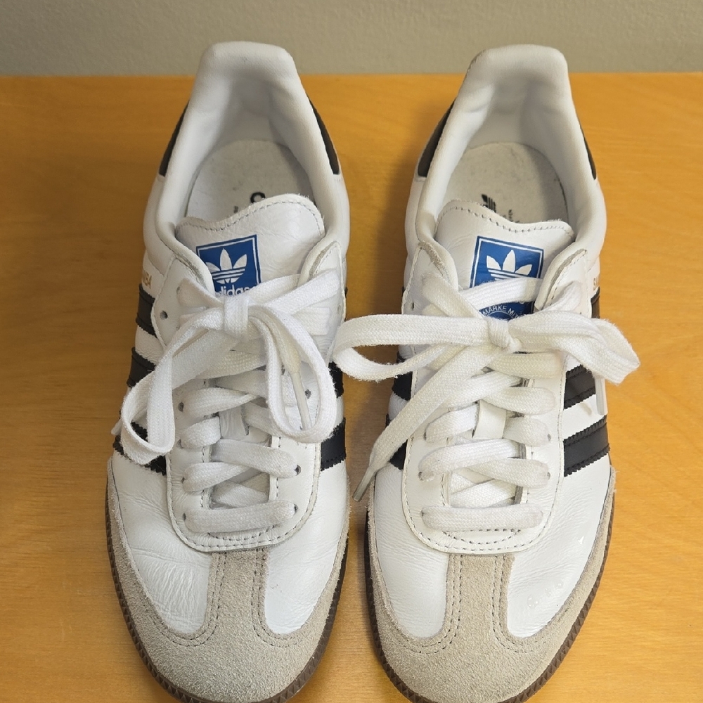 Adidas Samba Classic White and Black